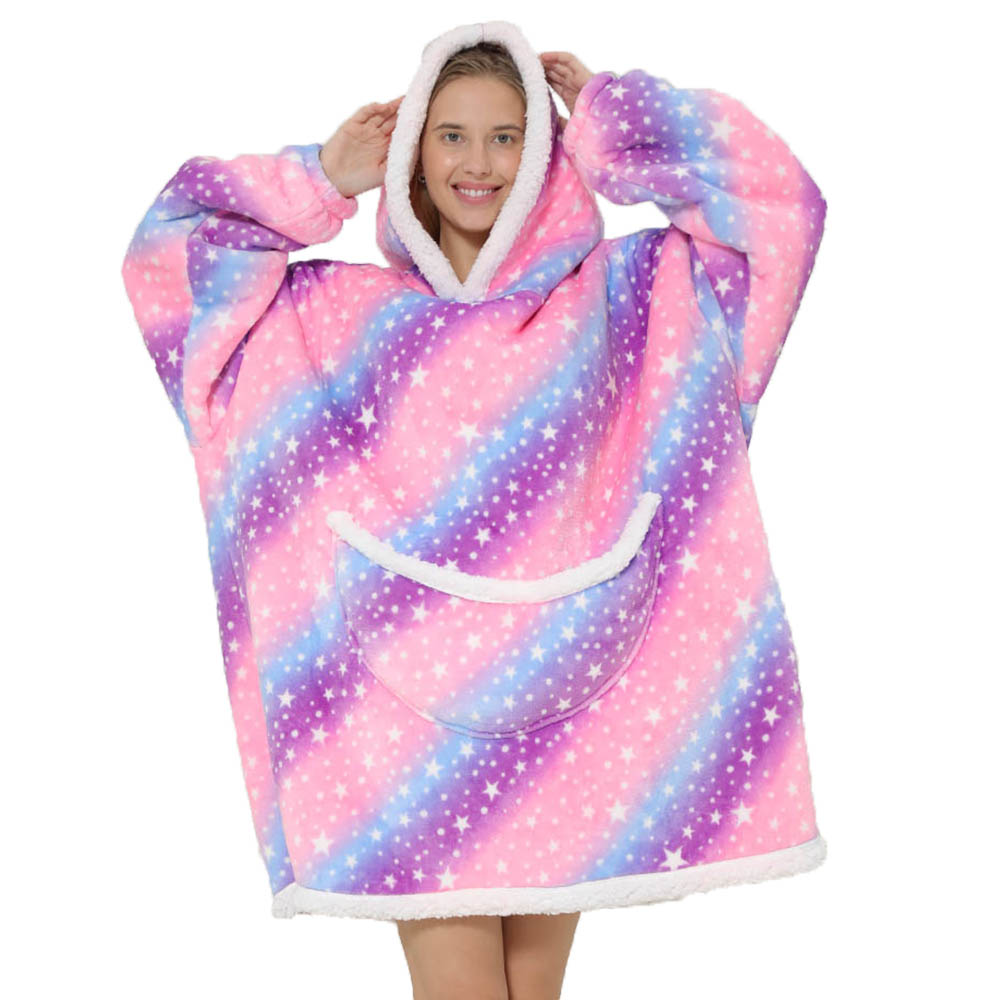 Lazy Hoodie Blanket Oversized  – Sherpa Hoodie Fleece recenzja i cena