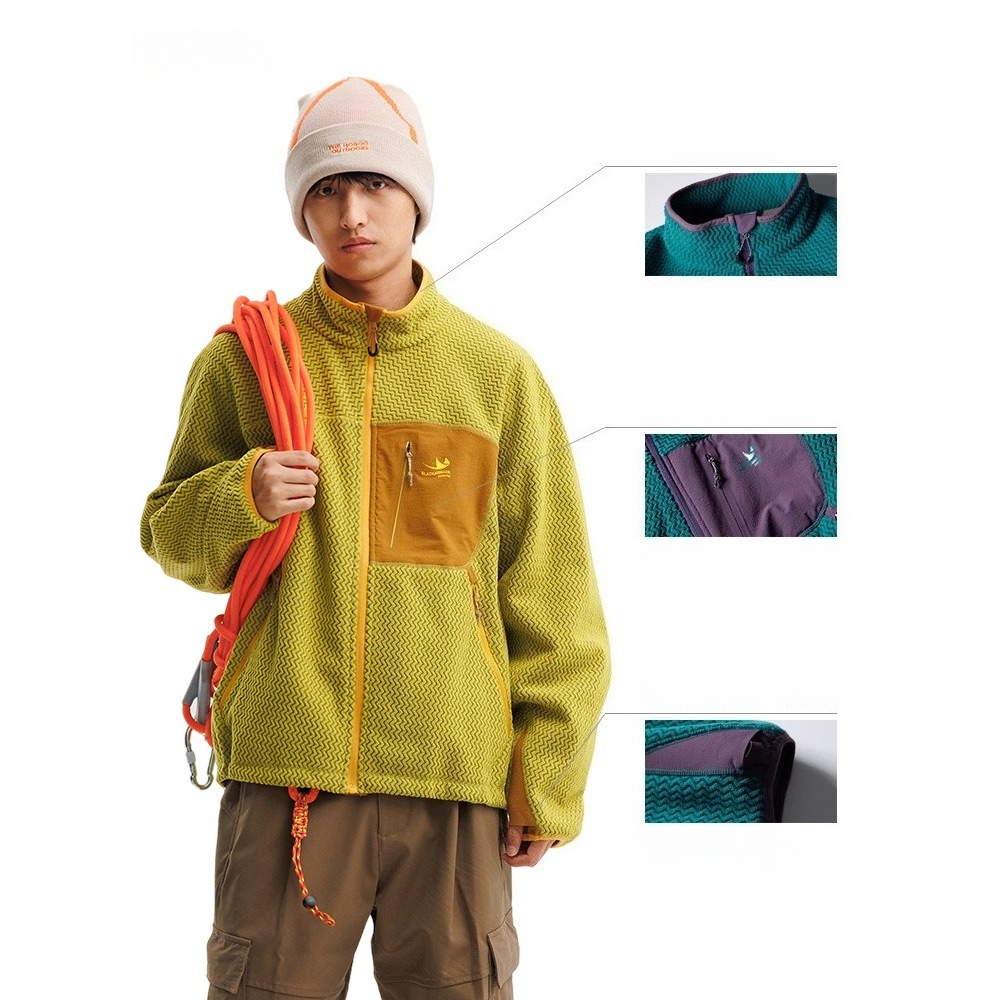 Stay Cozy Outdoors: Unisex Qui – Sherpa Hoodie Fleece recenzja i cena