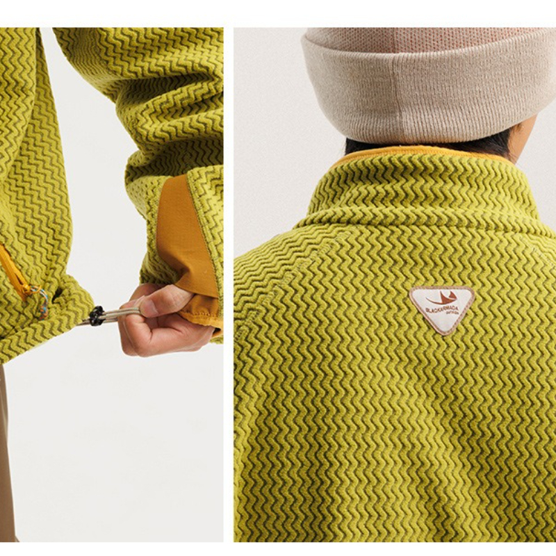 Stay Cozy Outdoors: Unisex Qui – Sherpa Hoodie Fleece recenzja i cena