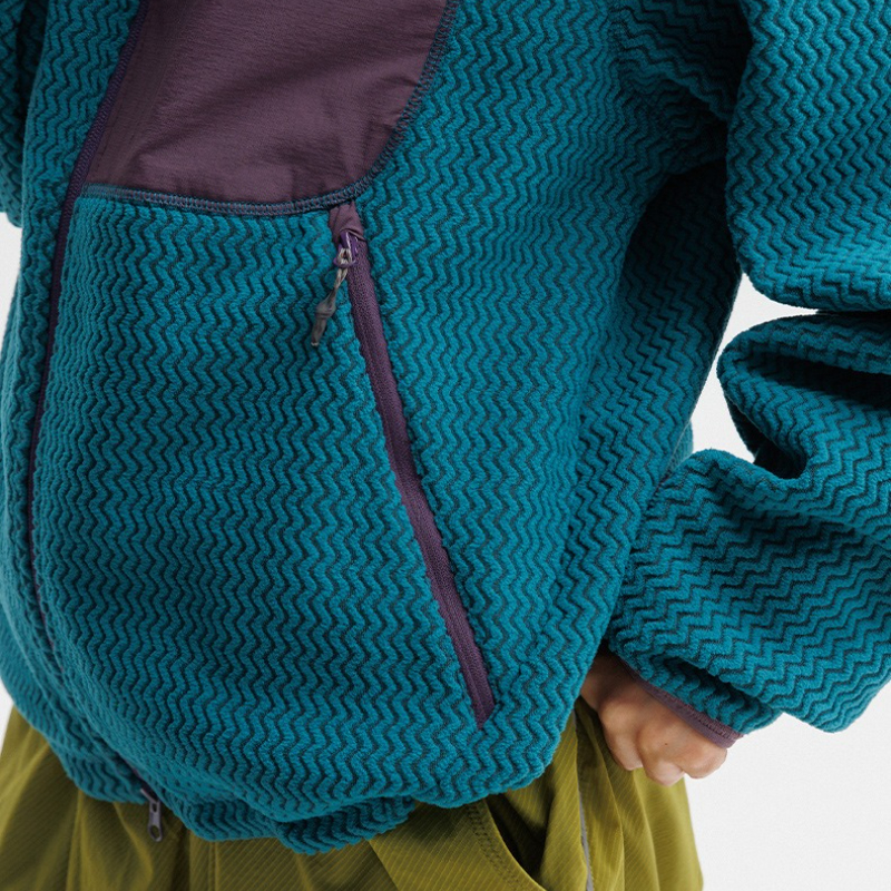 Stay Cozy Outdoors: Unisex Qui – Sherpa Hoodie Fleece recenzja i cena