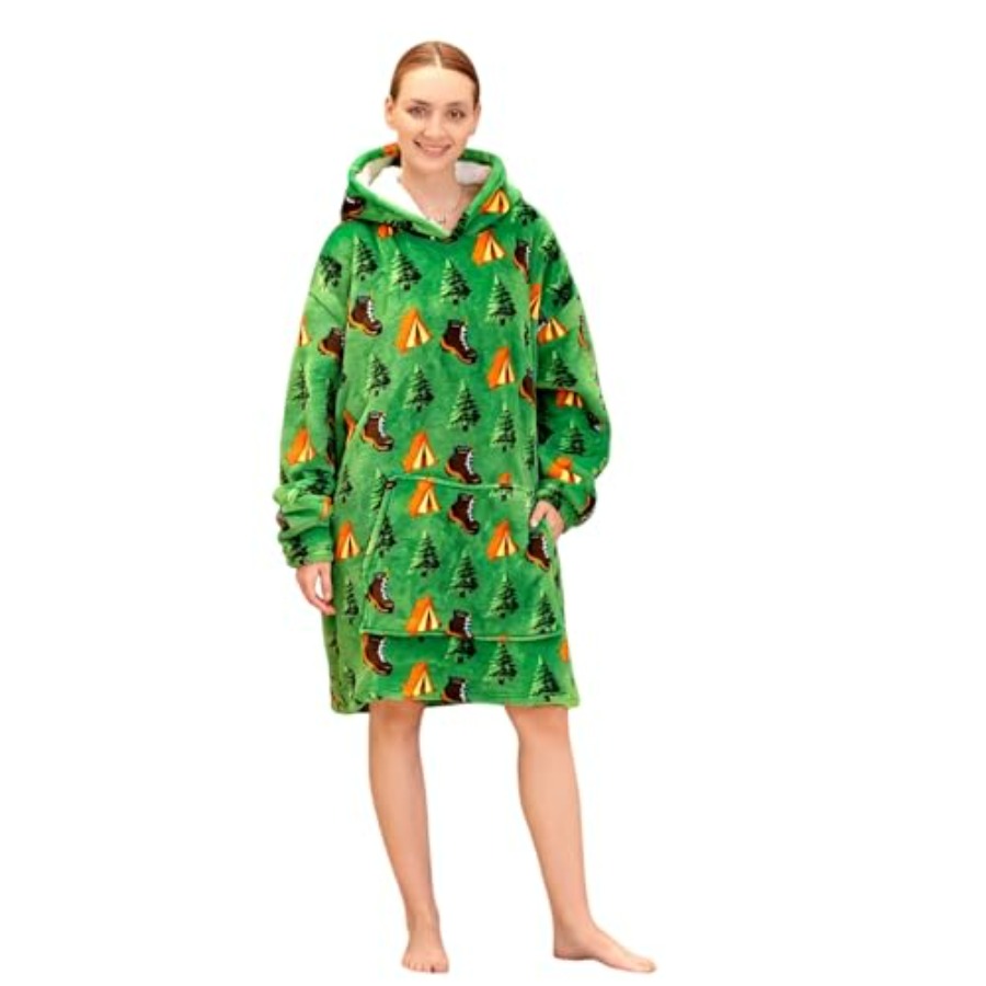 Wearable Blanket Hoodie for Ad – Sherpa Hoodie Fleece recenzja i cena