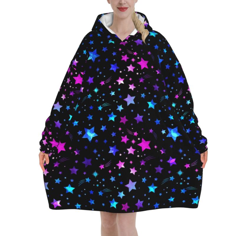 Space Galaxy Constellation Zod – Sherpa Hoodie Fleece recenzja i cena